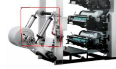Double Faced Fast Speed Paper Flexo Printing Machines Stack Structure