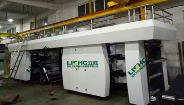 China 8color CI flexographic printing machine double side printing supplier