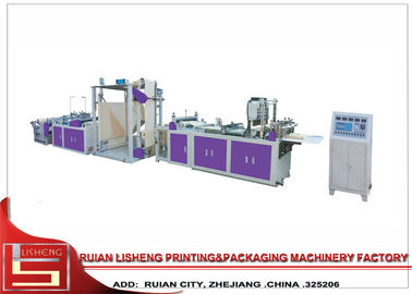 China Automatic nonwoven bag making machine For Woven Vest Bags / Flat Pocket supplier