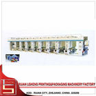 1 - 8 Color Small Rotogravure Printing Machine For Rolled Plastic