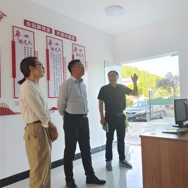 5月5日，县委常委、组织部长方庆峰调研新安江公司，华体会网页版登录入口常务副总经理方亮陪同。.jpg