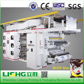 China Automatic Flexographic Flexo Printing Machine For Bopp Films &amp; Paper supplier