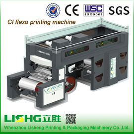 China PE / BOPP Shopping Bag CI Flexographic Printing Machine With High Speed supplier