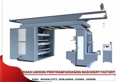 China Synchronous Belt Drive System Flexo Printing Machine , 6 Color supplier