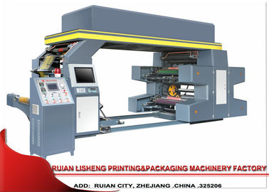 China PLC Control Flexo Printing Machine With Central Temperature Contral System supplier