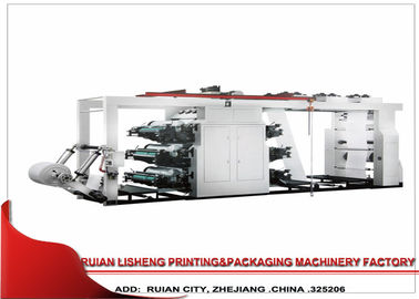 China 6 Colors Double Face Flexo Printing Machine For Handle Bag Printing supplier