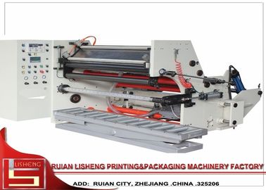 China Semi Automatic Slitting Machine For Roll Film Glassine Paper supplier