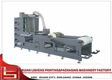 China 6 color Label Flexo Printing Machine with unwind and rewind , stack type supplier