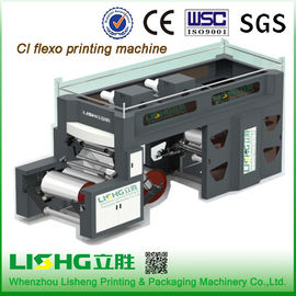 PE / BOPP Shopping Bag CI Flexographic Printing Machine With High Speed supplier