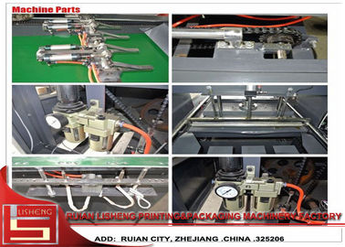 4 Color Flexographic printing press machine for Plastic Film , multifunction supplier