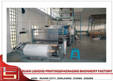 Double Die Head Film Blowing Machine with automatic winder / Double Layer supplier