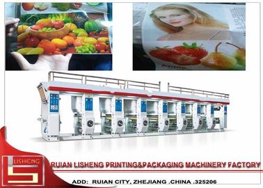 Full Auto Computerized 6 - Color Rotogravure Printing Machine with CE Certificate supplier