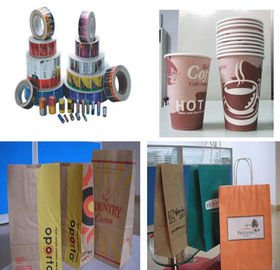 coated paper , cardpaper flexo printing machine with automatic tension controller supplier