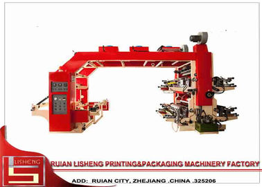 Multi - color Paper Flexo Printing Machine With Doctor Blade PE / PP supplier