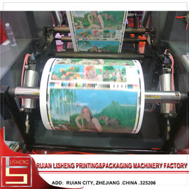 Energy saving 6 color Wide Web Printing Machine for polygraph , 90m/min supplier